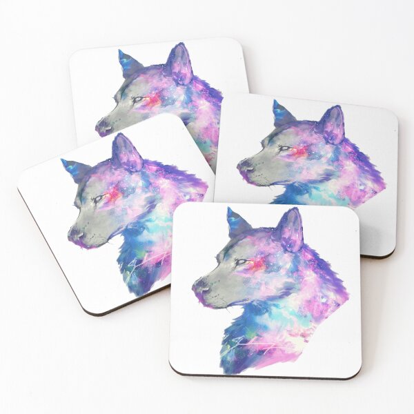Item preview, star wolf, wolf, wolf art designed and sold by Viktoriia Trubiichuk.
