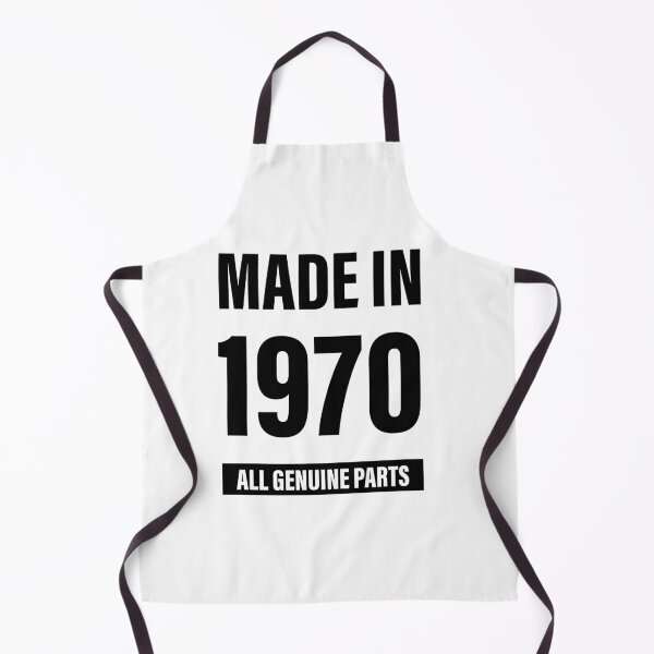 Item preview, 50th Birthday Made in 1970 All Genuine Parts - Gift designed and sold by DiogoCalheiros.