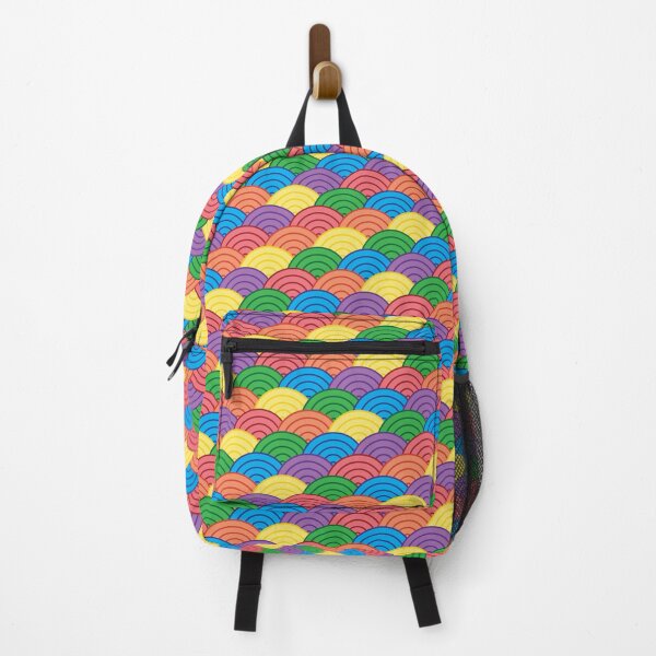 Item preview, Rainbow Japanese Waves designed and sold by ShinsenMerch.