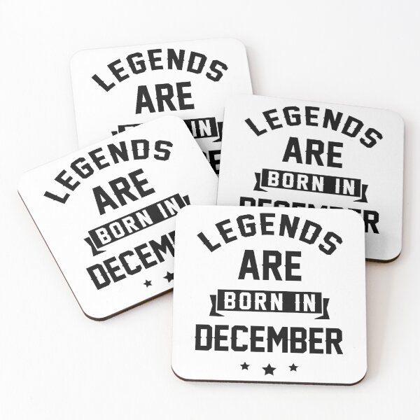 Item preview, Legends Are Born In December - Birthday Gift designed and sold by DiogoCalheiros.