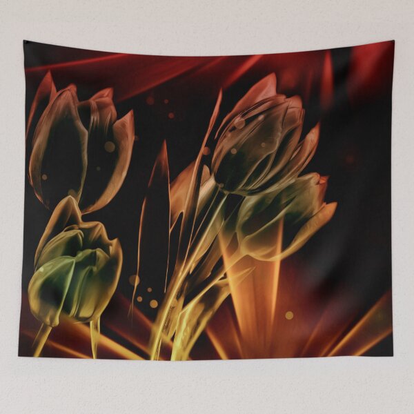Item preview, Orange tulips designed and sold by harietteh.