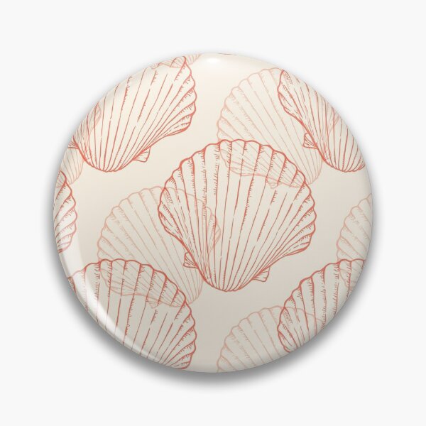 Item preview, Cute And Beautiful Pink Ocean Shells Marine Pattern designed and sold by Skynix.