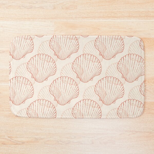 Item preview, Cute And Beautiful Pink Ocean Shells Marine Pattern designed and sold by Skynix.