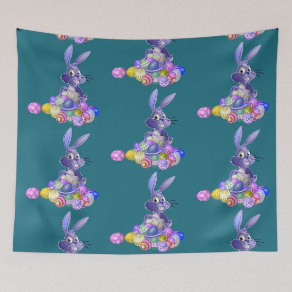 Item preview, Rabbit with colorful eggs designed and sold by Eshan91.