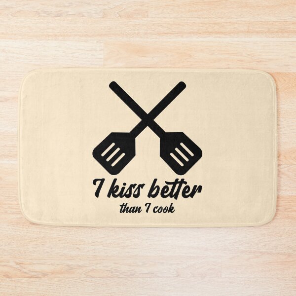 Item preview, Funny Kiss Cooking Chef Meme Black Downward Spatula designed and sold by javes93.
