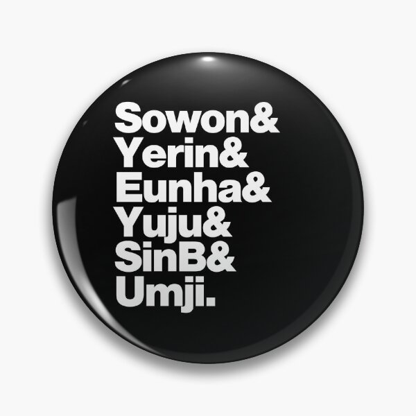 Item preview, G-FRIEND & members names designed and sold by lovely-day.