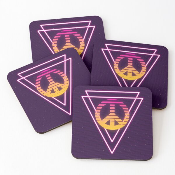 Item preview, Vaporwave Peace Sign designed and sold by LipstickChick.