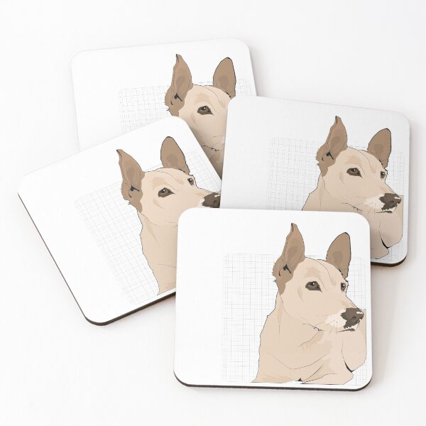 Item preview, Animal Vignette: White Shepherd designed and sold by CraftingYellow.