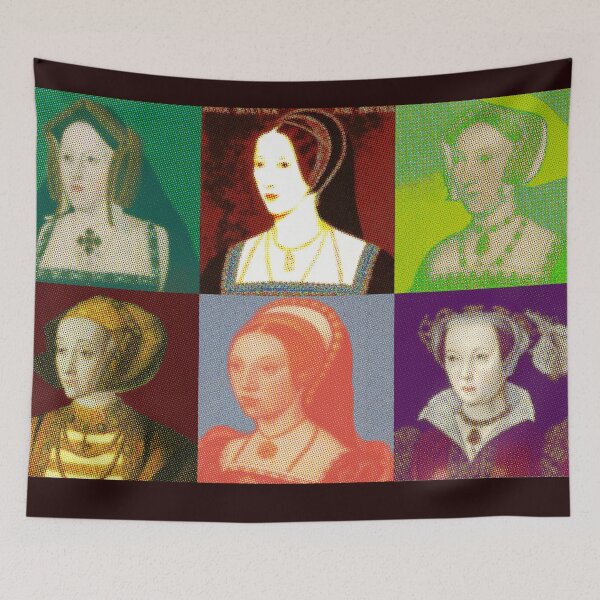 Item preview, Six Wives - Pop- ZOOM Up Close designed and sold by VenusOak.
