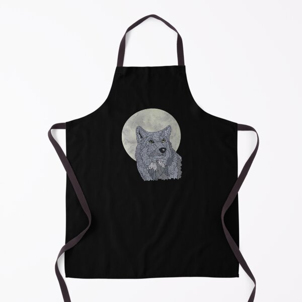 Item preview, Full moon wolf designed and sold by Karen Todman -Aroca Designs-.
