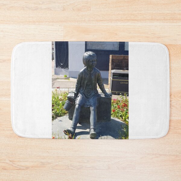 Item preview, Girl on a Suitcase' " wee Annie " , Sculpture Gourock Inverclyde designed and sold by Scottish Photography .