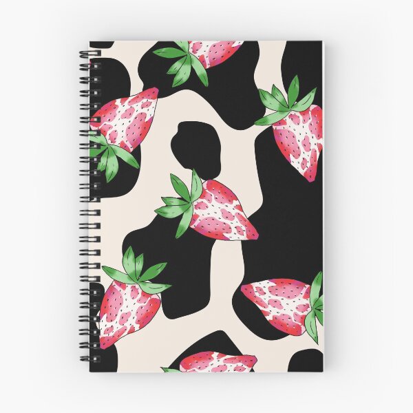 Item preview, Strawberry Cow Pattern designed and sold by okpinsArtDesign.