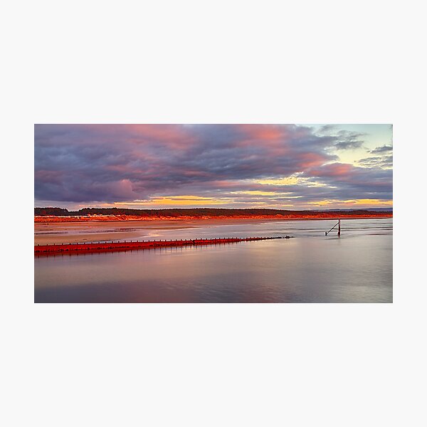Item preview, BURGHEAD - HABOUR PIER VIEW OF ROSEISLE designed and sold by JASPERIMAGE.