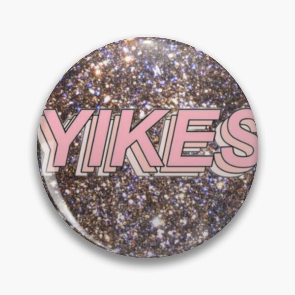 Item preview, Yikes glitter pink  designed and sold by Iamstar.