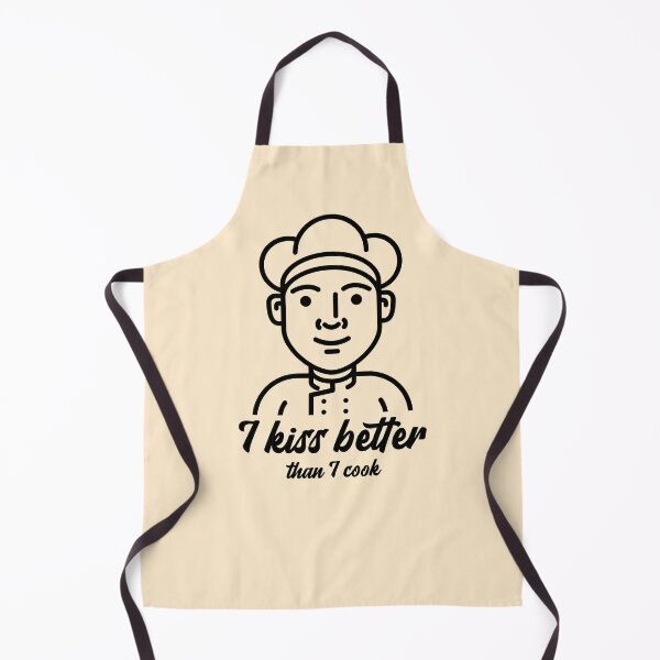 Item preview, Funny Kiss Cooking Chef Meme Black Smile Cartoon designed and sold by javes93.