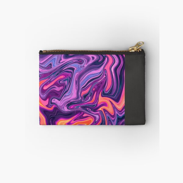 Item preview, psychedelic wave purple pattern  designed and sold by rangrafx.