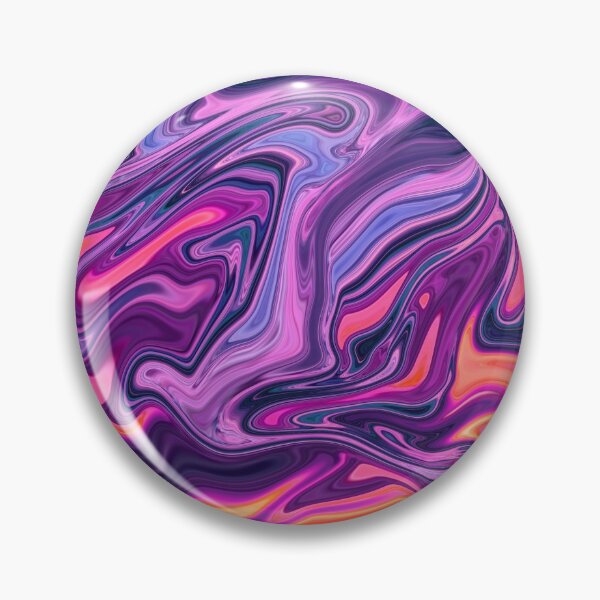 Item preview, psychedelic wave purple pattern  designed and sold by rangrafx.