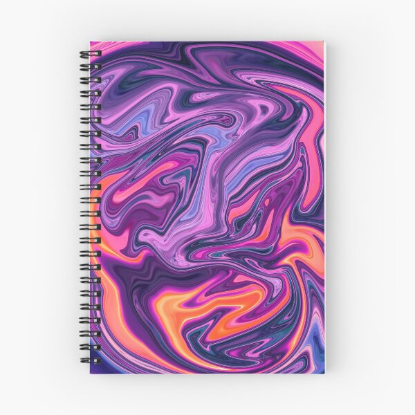 Item preview, psychedelic wave purple pattern  designed and sold by rangrafx.