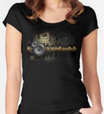 Urban Music Design Women's Fitted Scoop T-Shirt