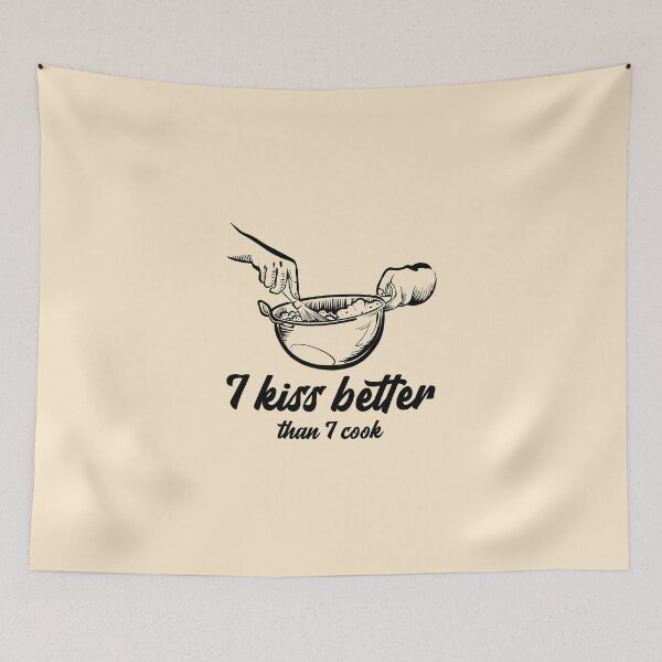 Item preview, Funny Kiss Cooking Chef Meme Black Mixing Bowl designed and sold by javes93.