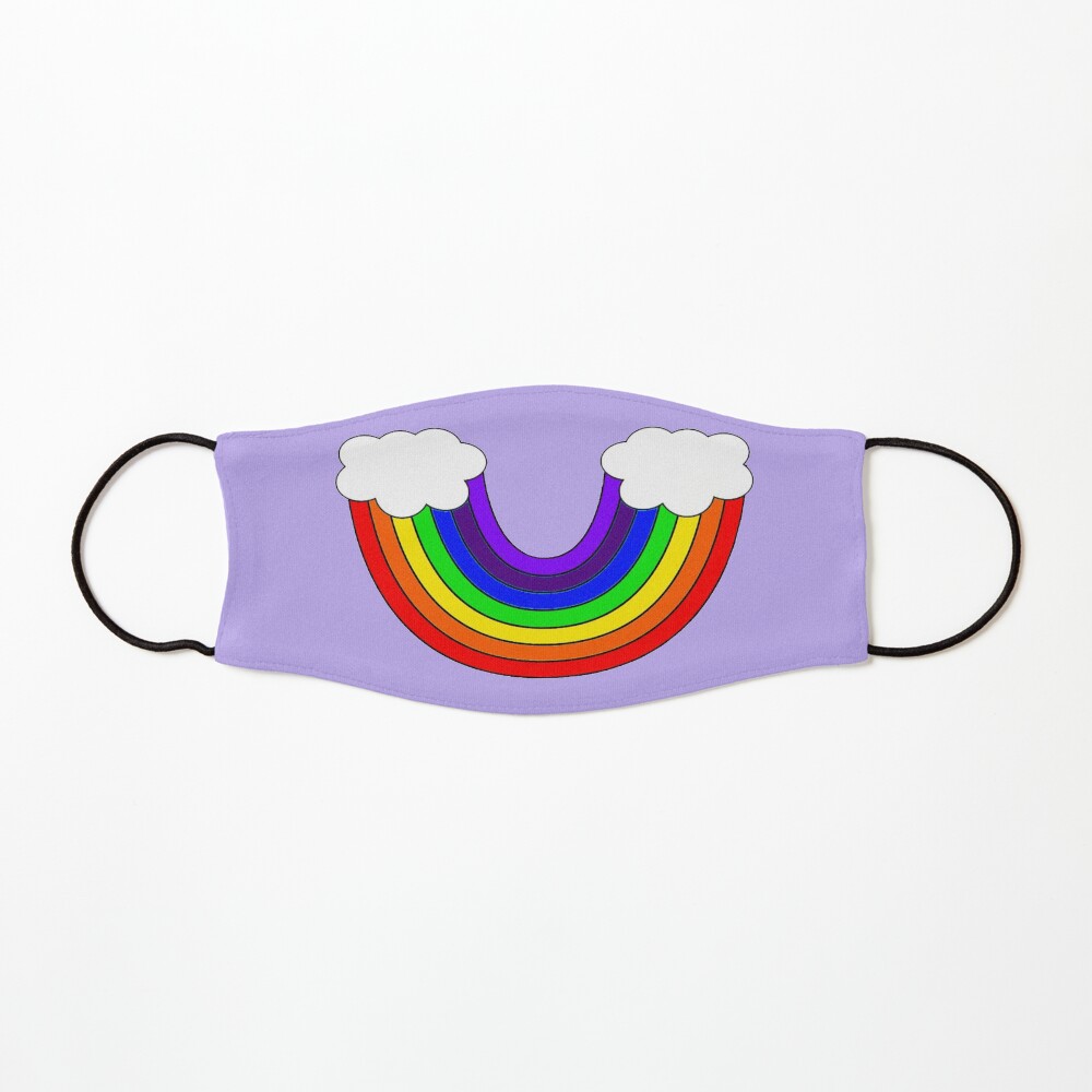 Rainbow Smile Mask