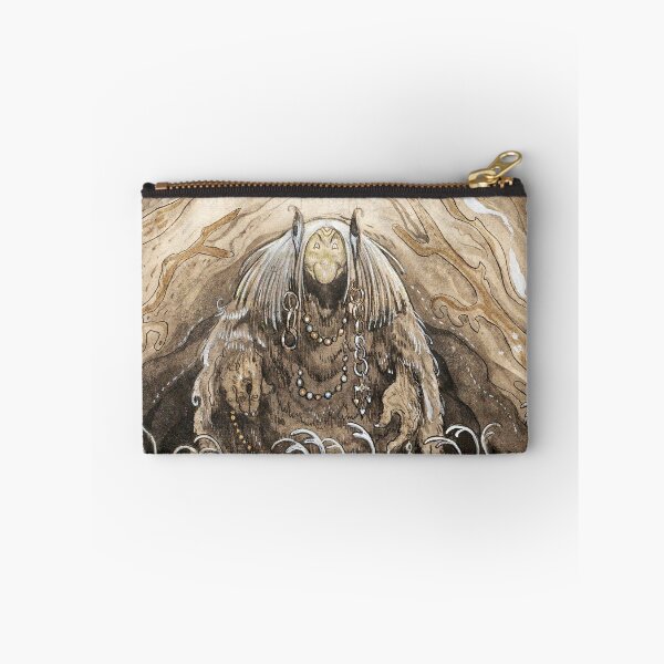 Item preview, Hiding from the  Cave Troll Vintage John Bauer fantasy artwork designed and sold by Vintage Designs +.