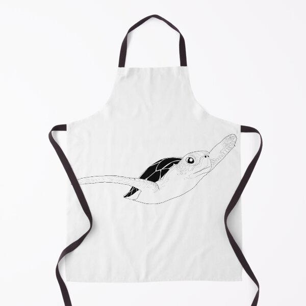 Item preview, Line Drawing: Sea Turtle designed and sold by CraftingYellow.