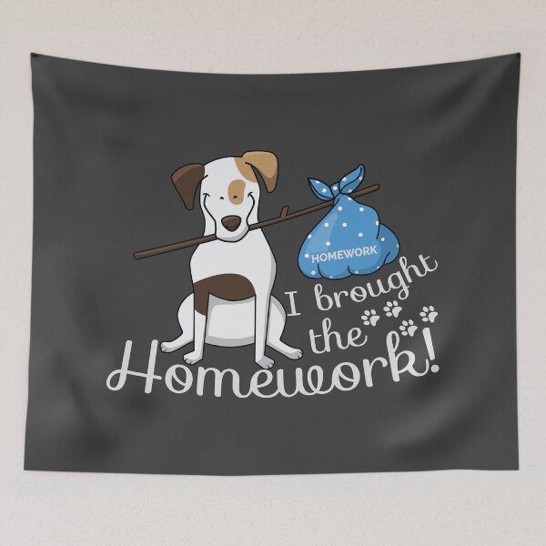Item preview, I Brought the Homework! designed and sold by CokeyPanda.