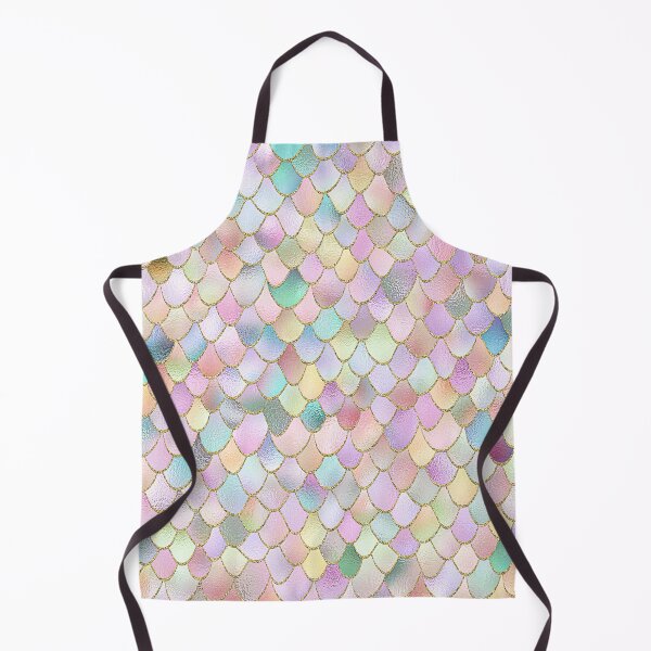 Item preview, Wonky Rainbow Glitter Mermaid Scales Pattern  designed and sold by UtArt.