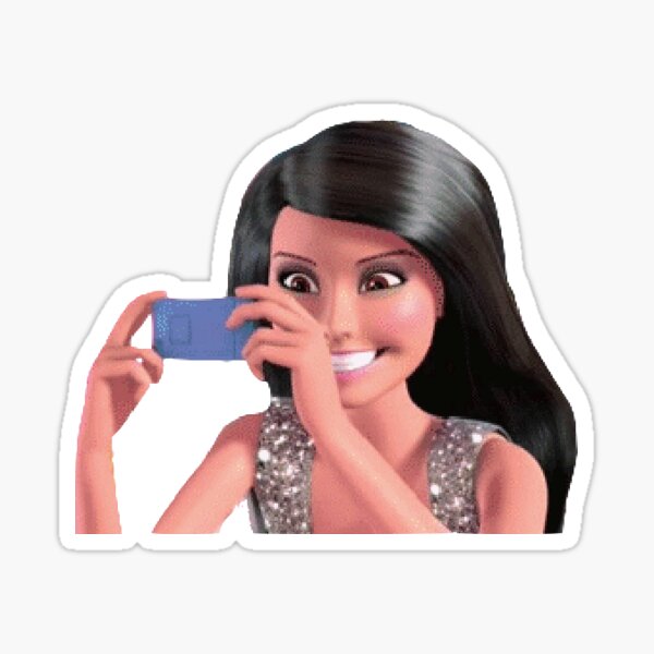 sneaky raquelle Sticker