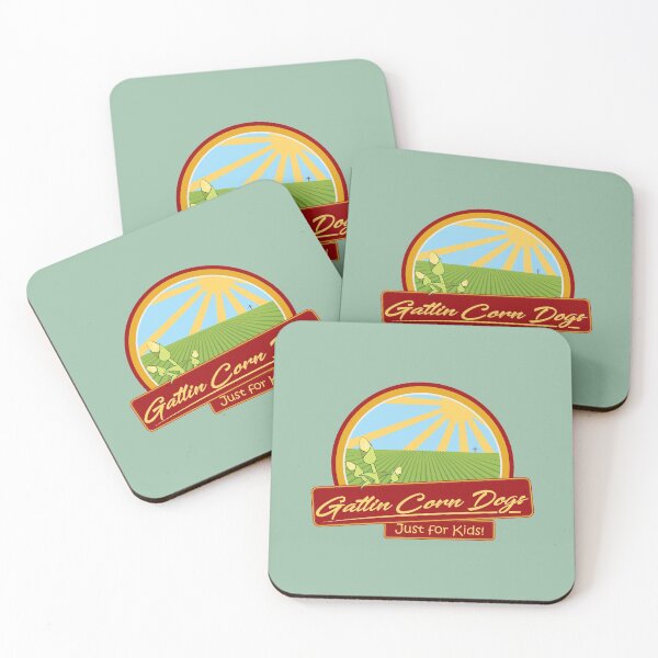 Item preview, Gatlin Corn Dogs Logo designed and sold by PrintStopStudio.