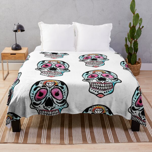 Item preview, Skull of Santa Muerte designed and sold by klabukova-y.