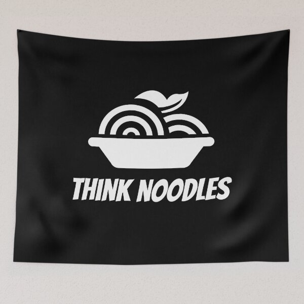 Item preview, Think noodles black designed and sold by AdelDa19.