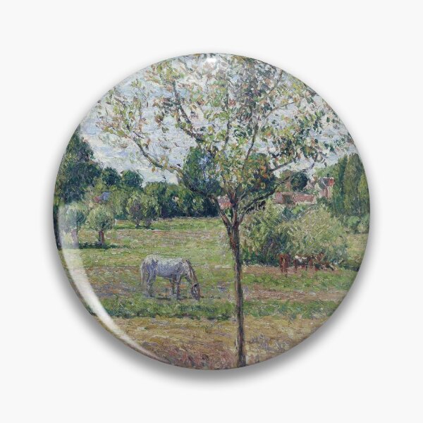 Item preview, Camille Pissarro - The Meadow With A Horse, Cloudly Weather, Eragny, 1893 designed and sold by artcenter.
