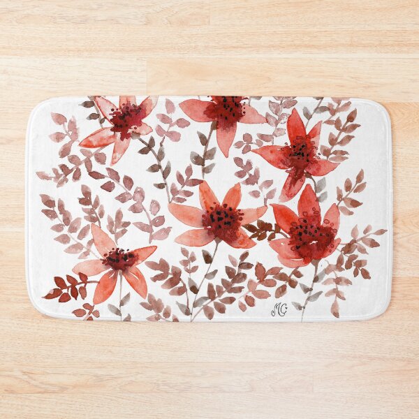 Item preview, Warm Flowers designed and sold by María Casas Watercolour Designs.