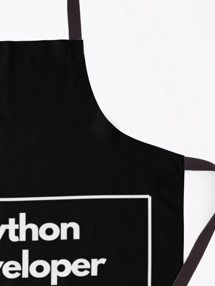 Thumbnail 3 of 6, Apron, Python Developer designed and sold by BalfrogClothing.