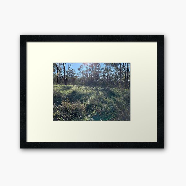 Gough's Range Sunny Northern Elevation Framed Art Print