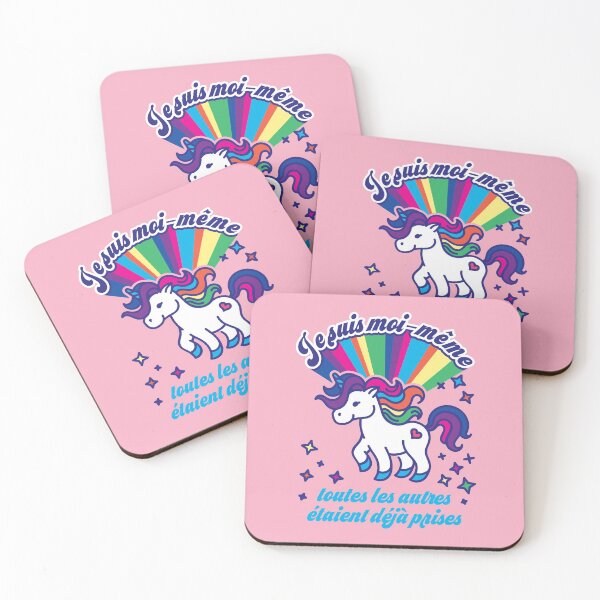 Item preview, Yuni the unicorn walking steadily under a starry rainbow designed and sold by TokiPY.