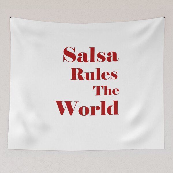 Item preview, Salsa Rules the World - design for a salsa lover designed and sold by Toro-design.