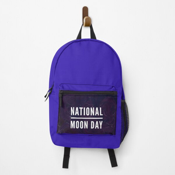 Item preview, national moon day redbubble poster designed and sold by sarina G.