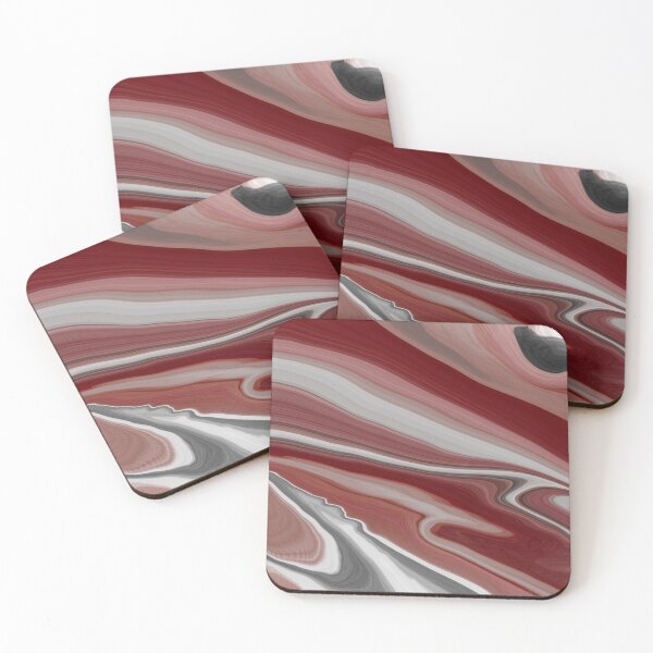 Item preview, Red and Grey Marble designed and sold by littleartist18.