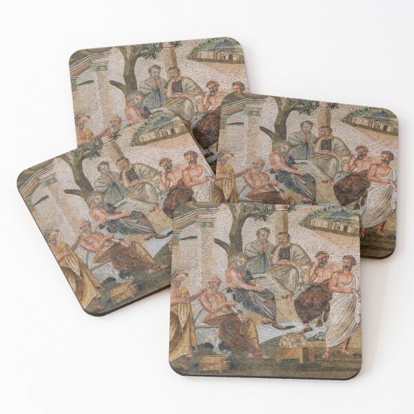 Item preview, Plato's Academy Roman Mosaic designed and sold by epistemomania.