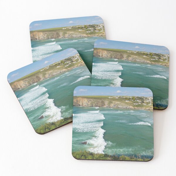 Item preview, Mawgan Porth Waves North Cornwall Coast designed and sold by acceleratorhams.