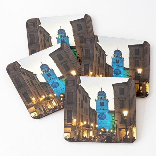 Item preview, Padova Italy Clock Tower designed and sold by LunarSeaArt.