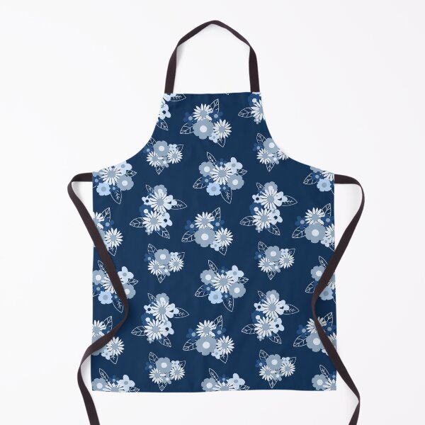 Item preview, Floral Burst \\ Classic Blue designed and sold by The Wellington Boot.