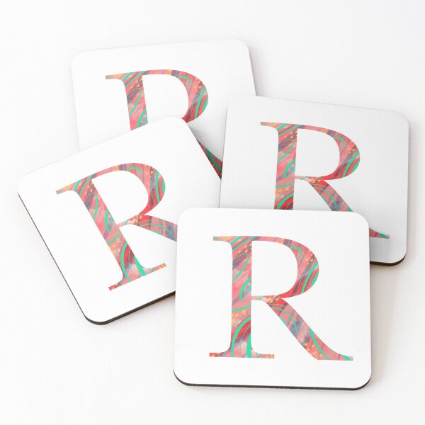 Item preview, ‘R’ Monogram Initials Lettering designed and sold by misterletterman.