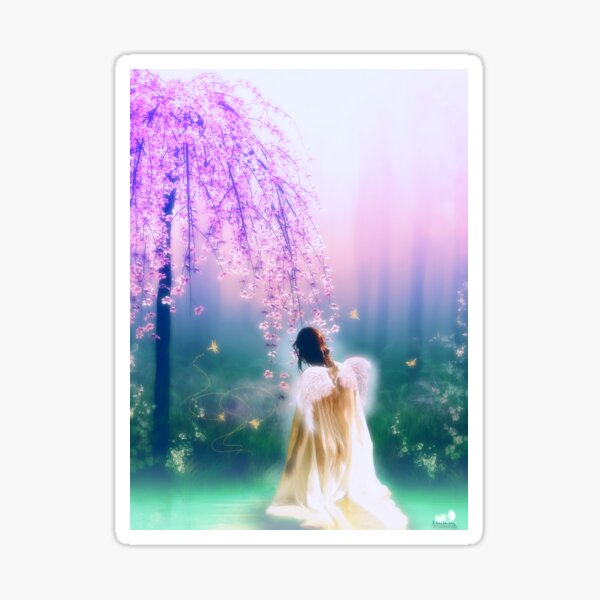 Angelic Morning Sticker