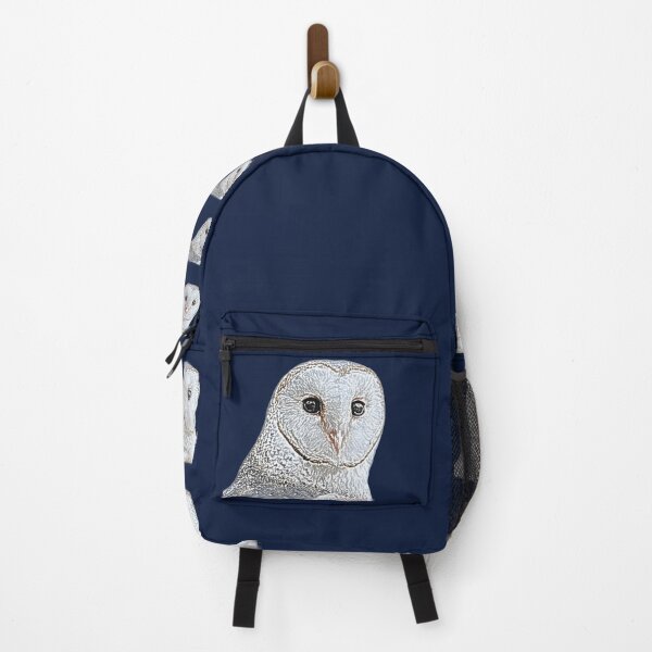 Item preview, Barn Owl face digital drawing 2 designed and sold by quentinjlang.