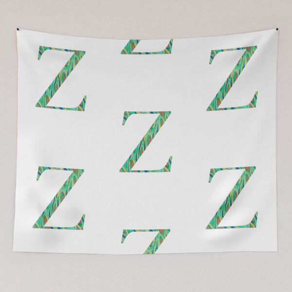 Item preview, ‘Z’ Monogram Initials Lettering designed and sold by misterletterman.