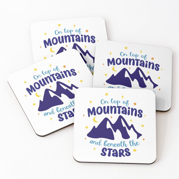 Item preview, On top mountains and beneath the Stars designed and sold by Delicarte.